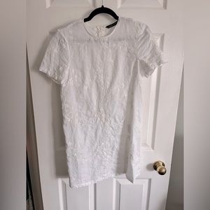 Zara linen T-shirt dress